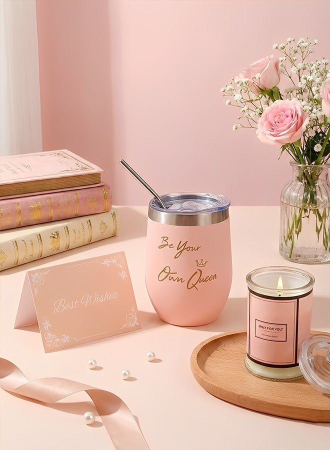 BASILKIT Birthday & Holiday Gifts for Women, Relaxing Spa Gift Basket Set, Unique Gift Ideas for Christmas, Mother’s Day, Thanksgiving & Anniversary, Gifts for Mom, Sister, Best Friend, Wife, Coworker, Teacher, Nurse - Image 3